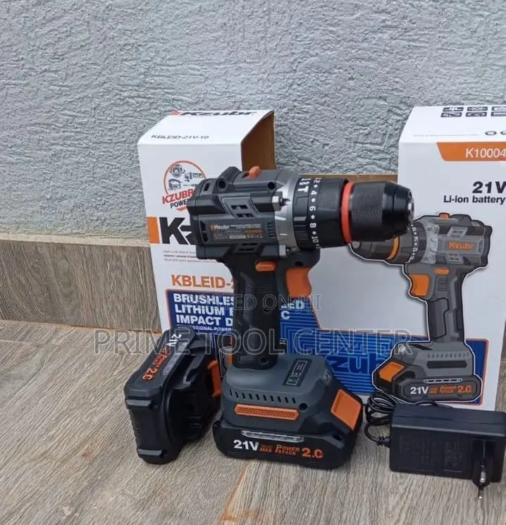 Kzubr Cordless Brushless 2-speed Drill 21V