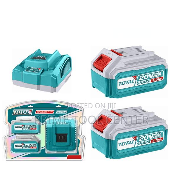 Total TFBCPK1424 P20S Lithium-Ion battery and charger kit 4.0Ah