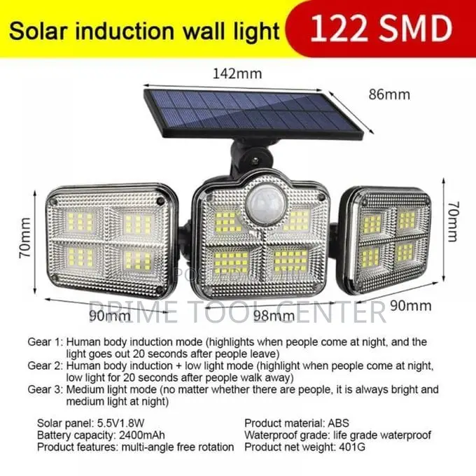 Outdoor 120 LED Motion Sensor Lights