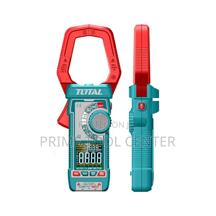 Total DC/AC clamp meter 1000A 6000 counts