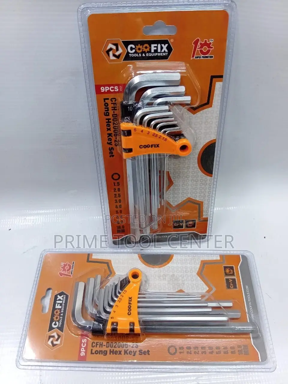 Coofix 9pcs Allen key’s