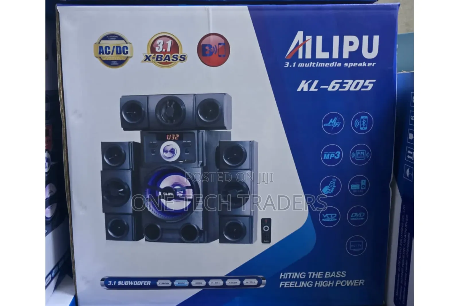 3.1ch Ailipu Homethearte Multimedia Speaker System Woofer