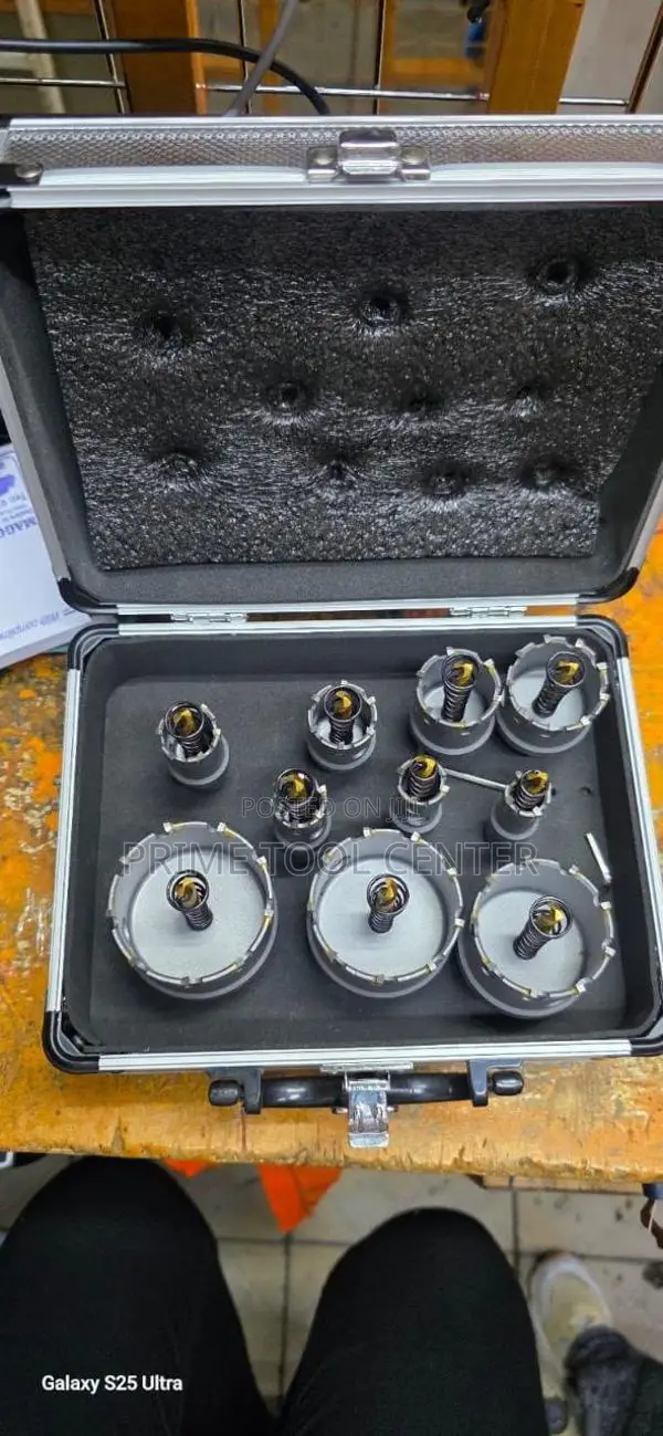 10pcs metal hole saw set