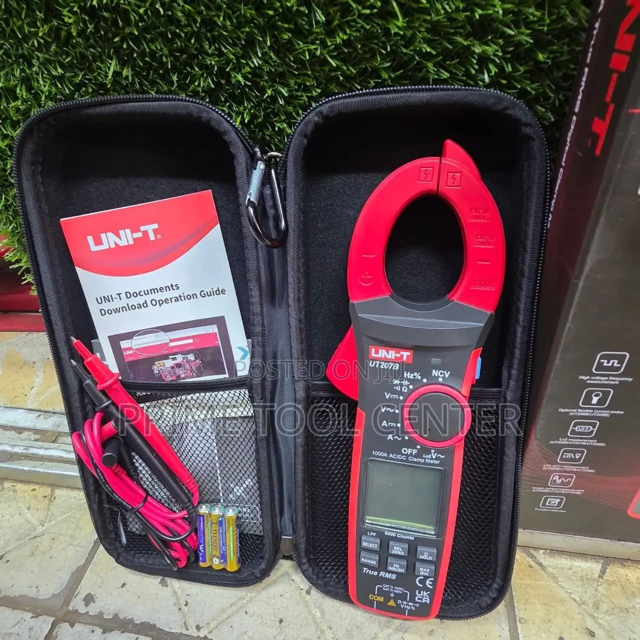 Unit T clamp meter 1000A[UT207B]
