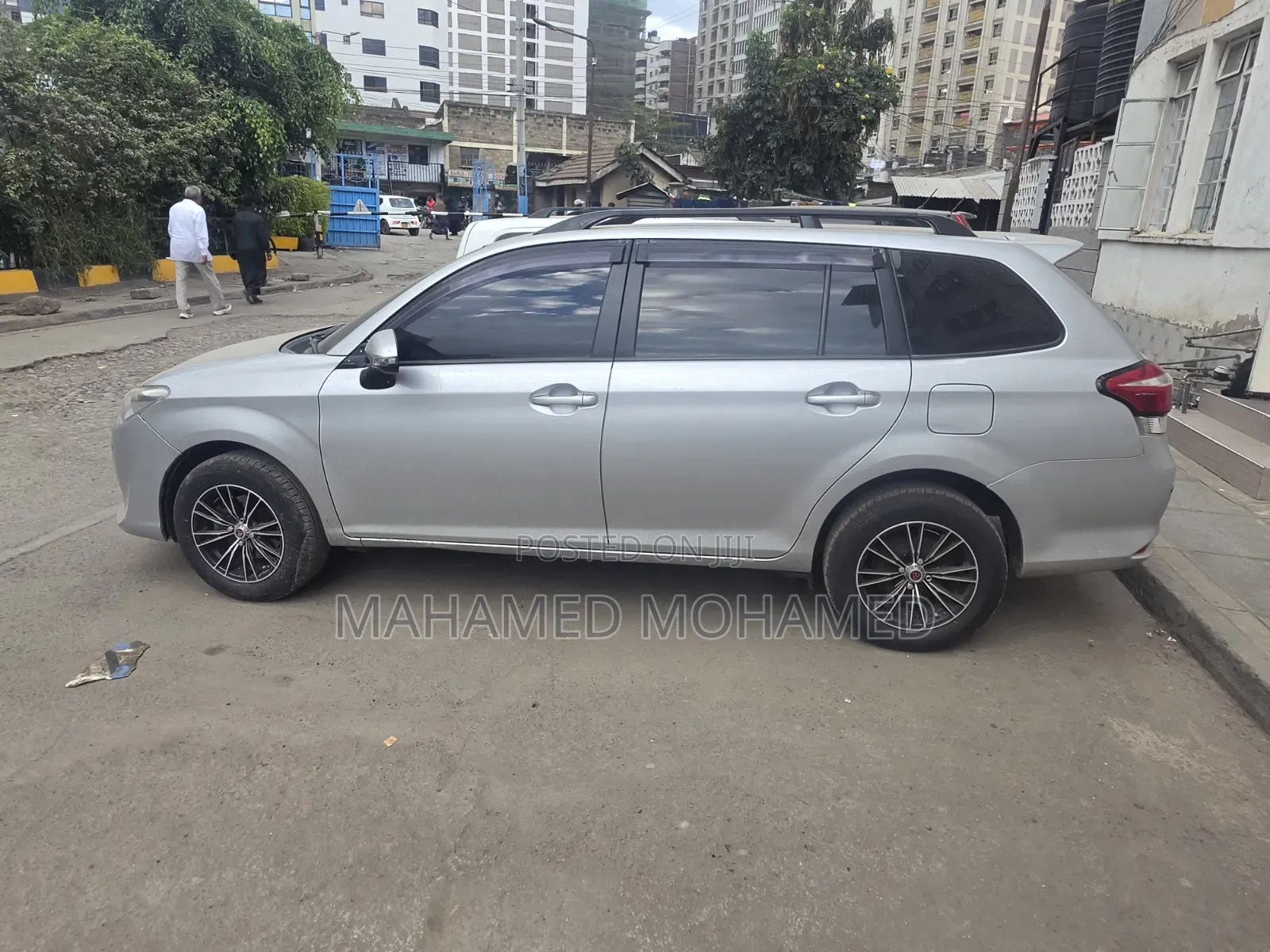 Toyota Corolla Fielder 2015 Silver