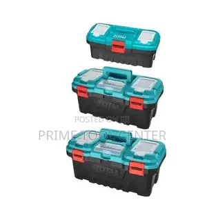 Total 3 Pcs plastic tool boxes set
