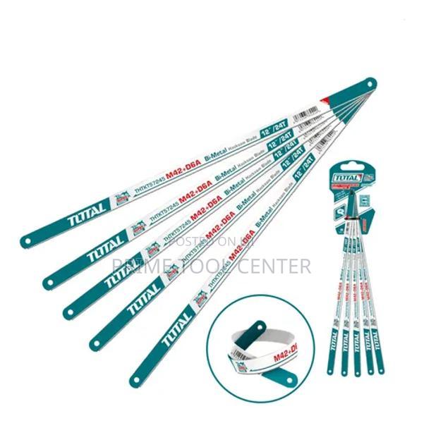 Total Bi-Metal Hacksaw Blade 5 pcs Set