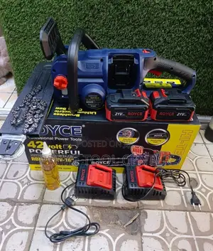 Royce 42V cordless electric chainsaw with a 16-inch bar