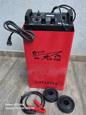 Edon CD-550 battery charger and starter
