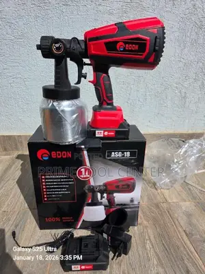 Edon ASG-18 cordless electric paint sprayer