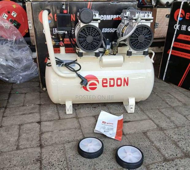 Edon silent compressor with 2 motors 50L