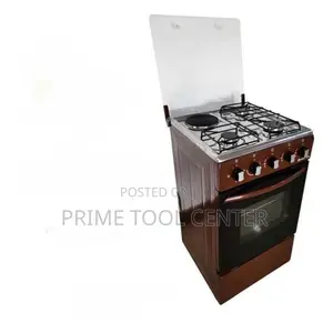 Premier PM401 free standing cooker 3 gas burners, 1 electric
