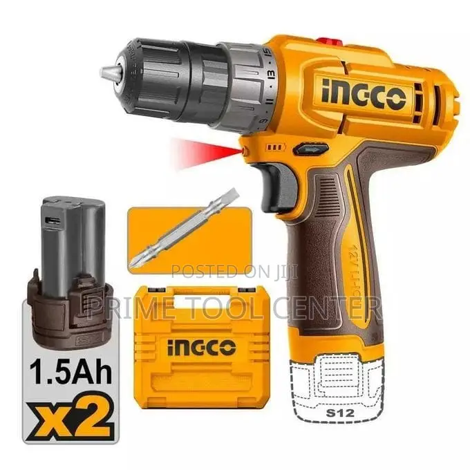 Ingco Cordless drill 12V