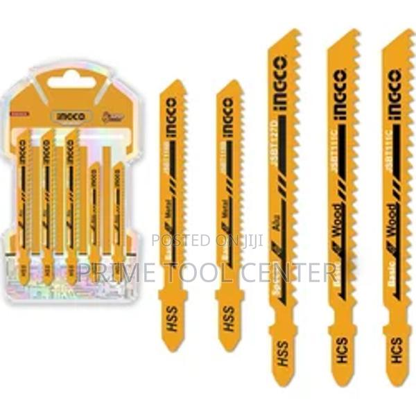 Ingco Jig saw blade set 5pcs