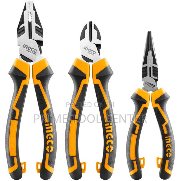 Ingco 3 Pcs high leverage pliers set