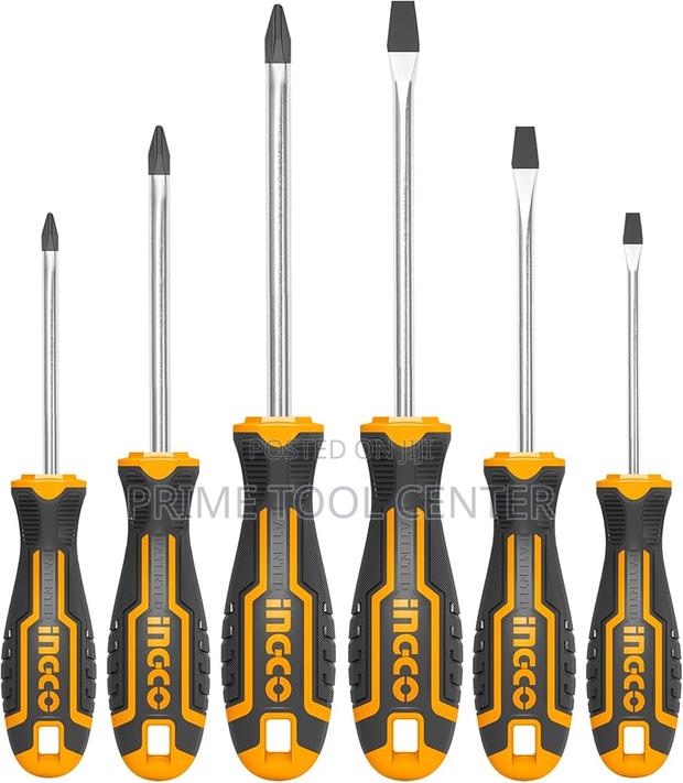 Ingco 6 Pcs screwdriver set