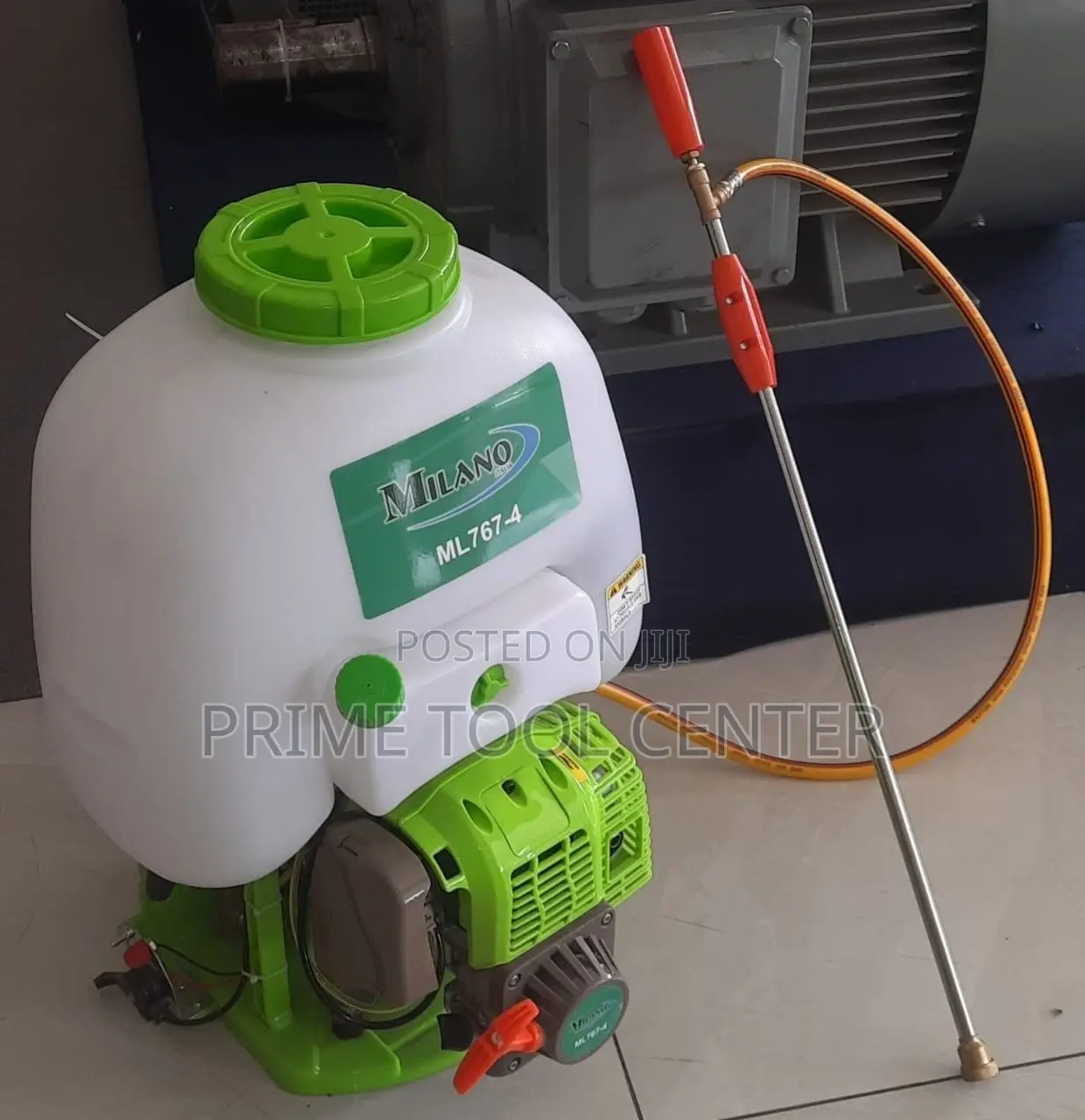 Milano Italia Petrol knapsack sprayer 4 stroke 25 litres