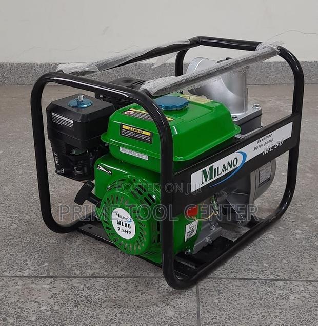ML80 Milano Italia water pump 3 inches 8hp engine