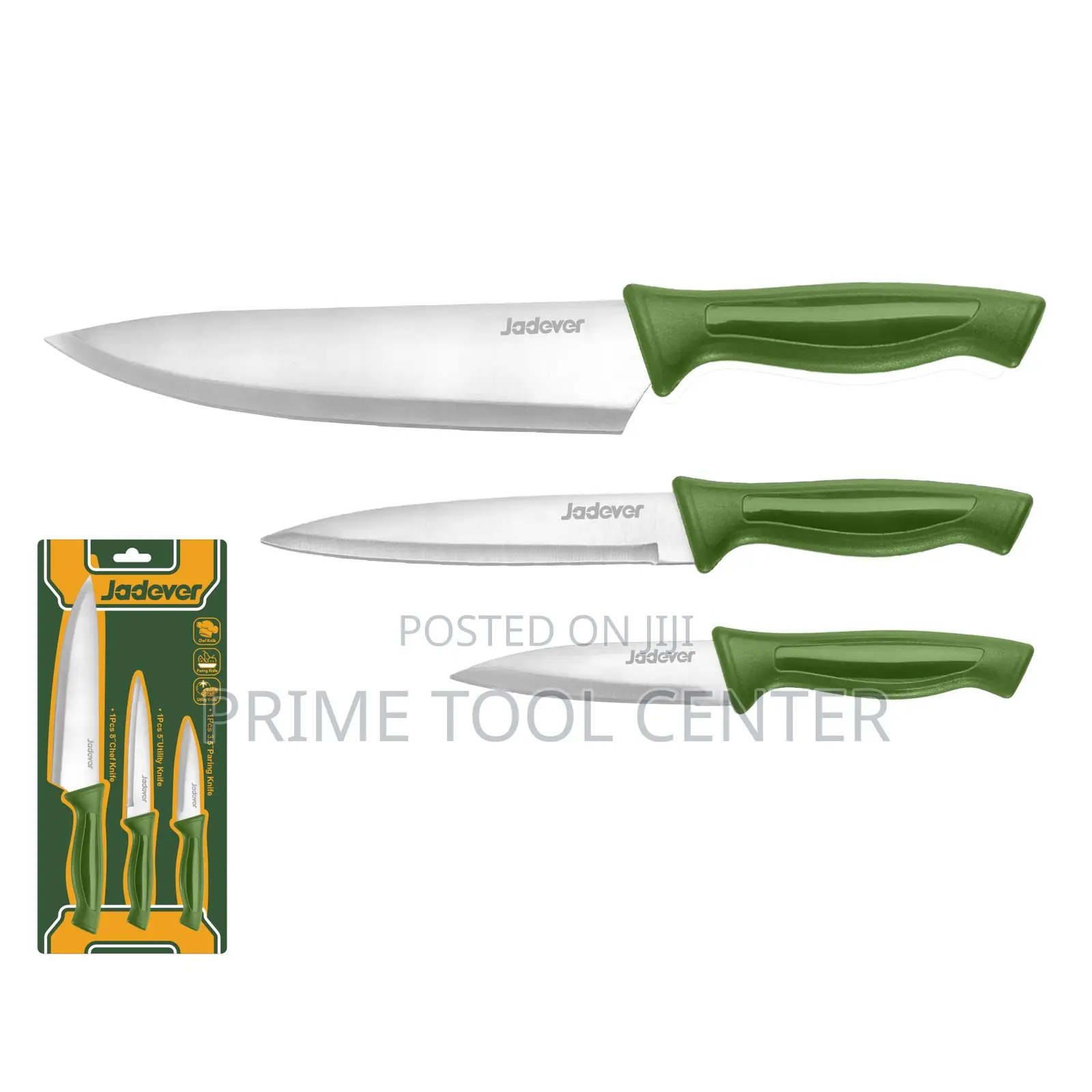 Jadever 3 Pcs Kitchen knife set