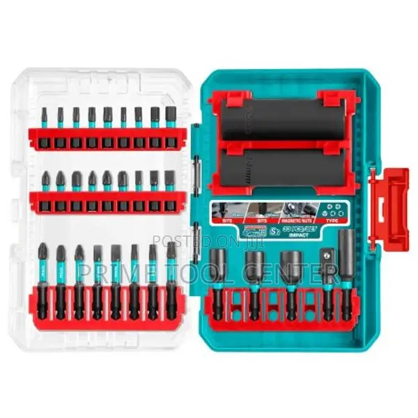 Total 51 Pcs impact screwdriver bits set