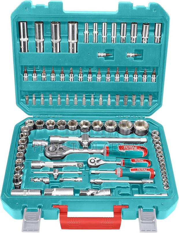Total 94 Pcs 1/4″&1/2″ Socket set