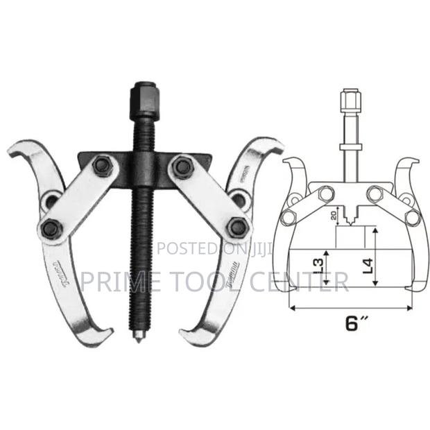 Total Two jaws puller Size:6″ 2Jaws,Maxforce:5000KG
