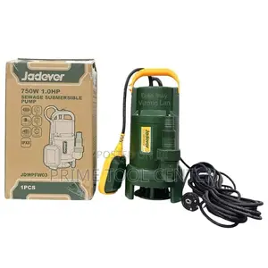 Jadever Sewage submersible pump 750W(1.0HP) Max.head:8m