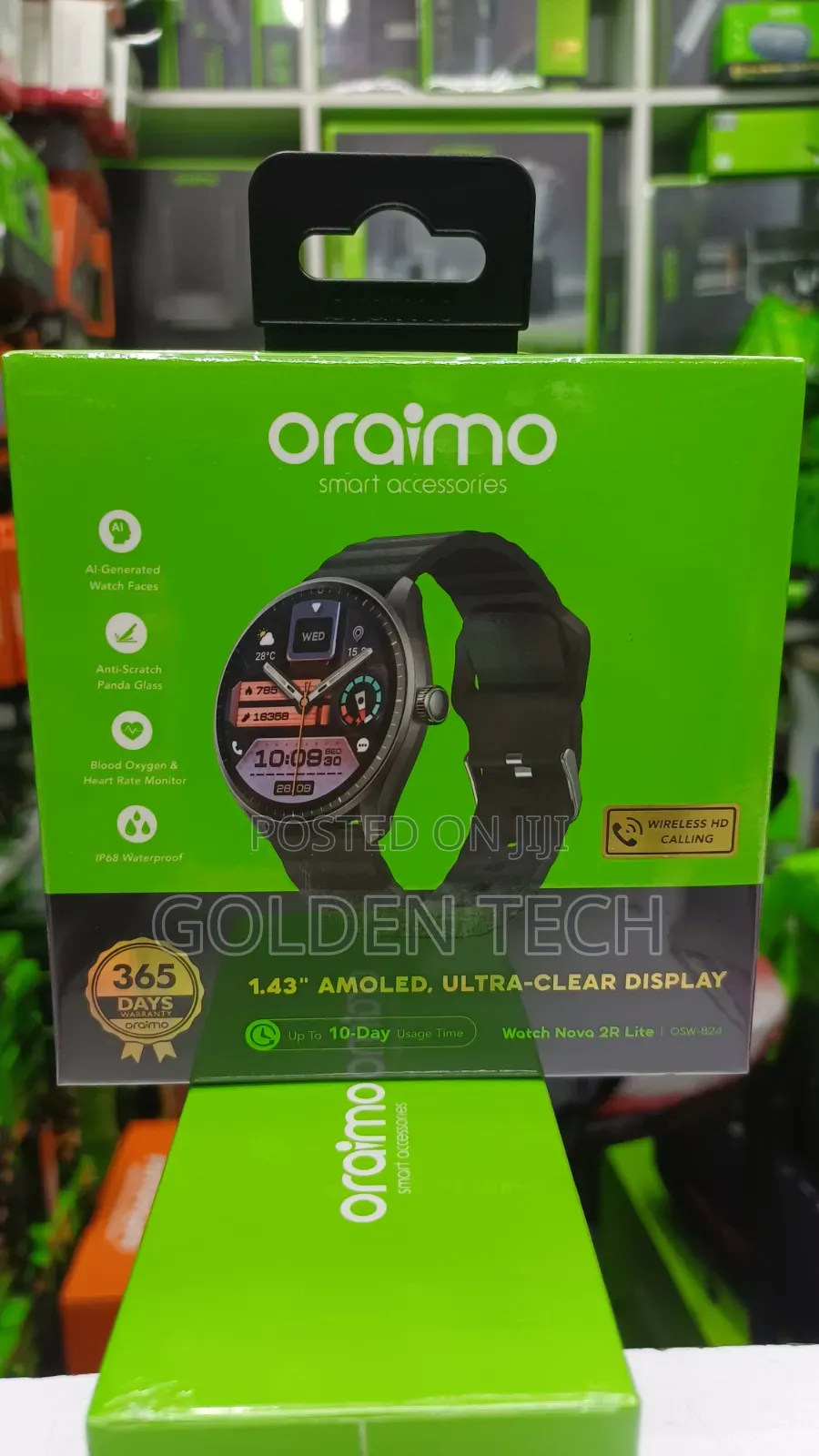 Oraimo Watch Nova 2R Lite 1.43" AMOLED 30-Day Standby Smart Watch