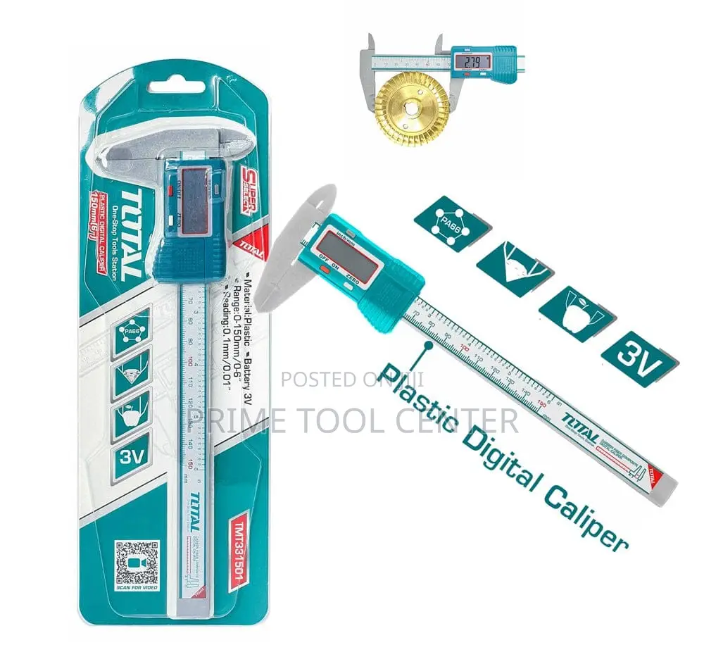 Total Digital caliper Range:0-150mm