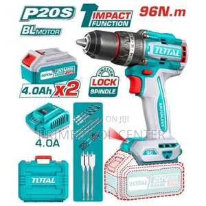 Total Brushless cordless impact drill 96Nm 20v