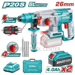 Total Lithium-Ion rotary hammer 26mm 20v
