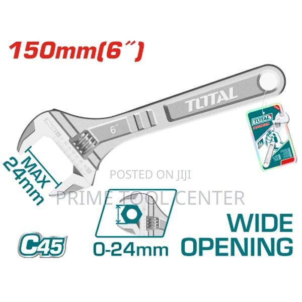 Total Adjustable wrench Length:150mm(6″) - thumbnail 2