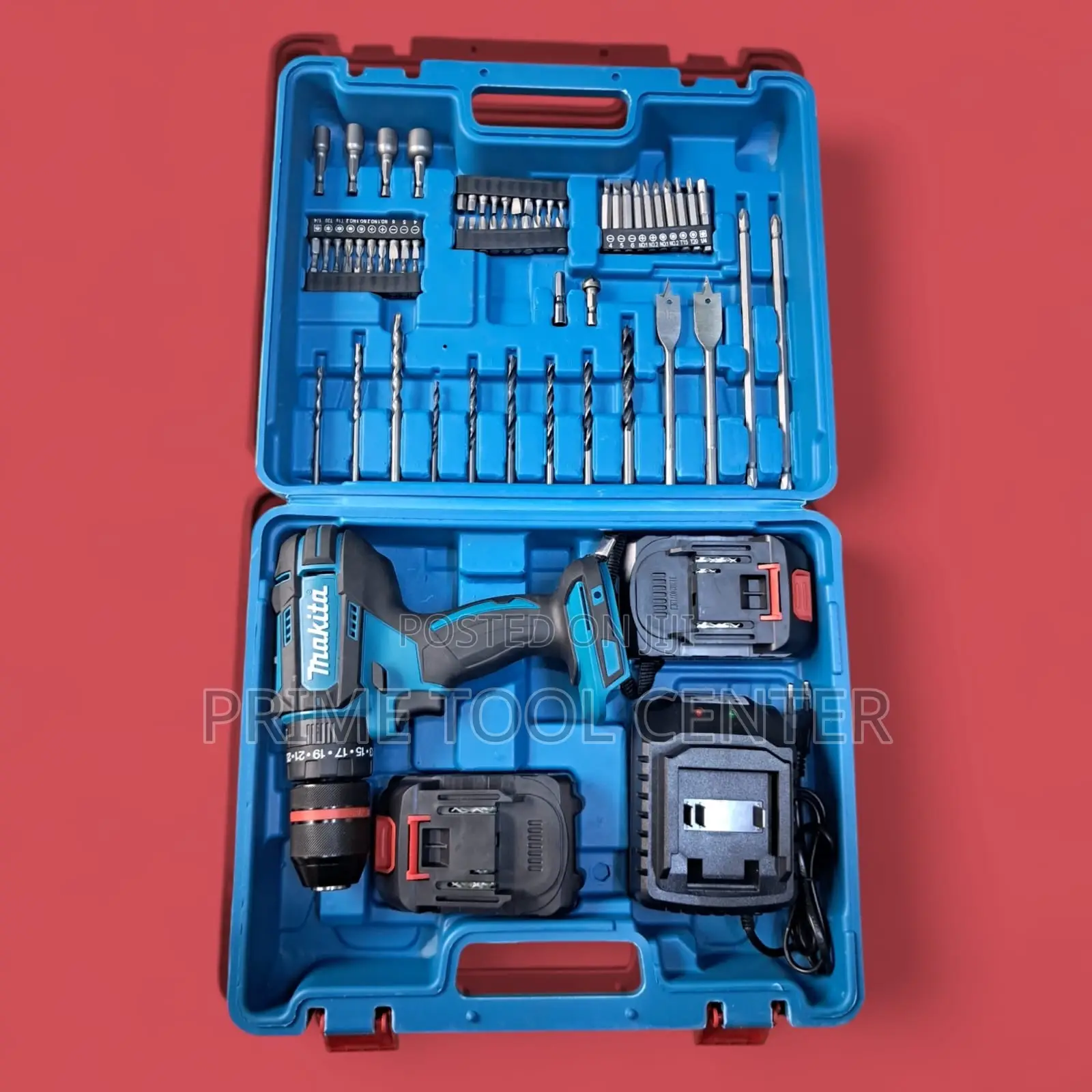Cordless drill set 36v fully packed accessories