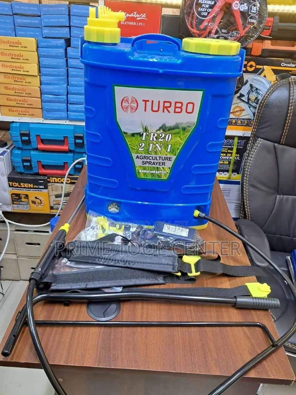 TURBO TR20 20L Garden Sprayer Knapsack 2in1