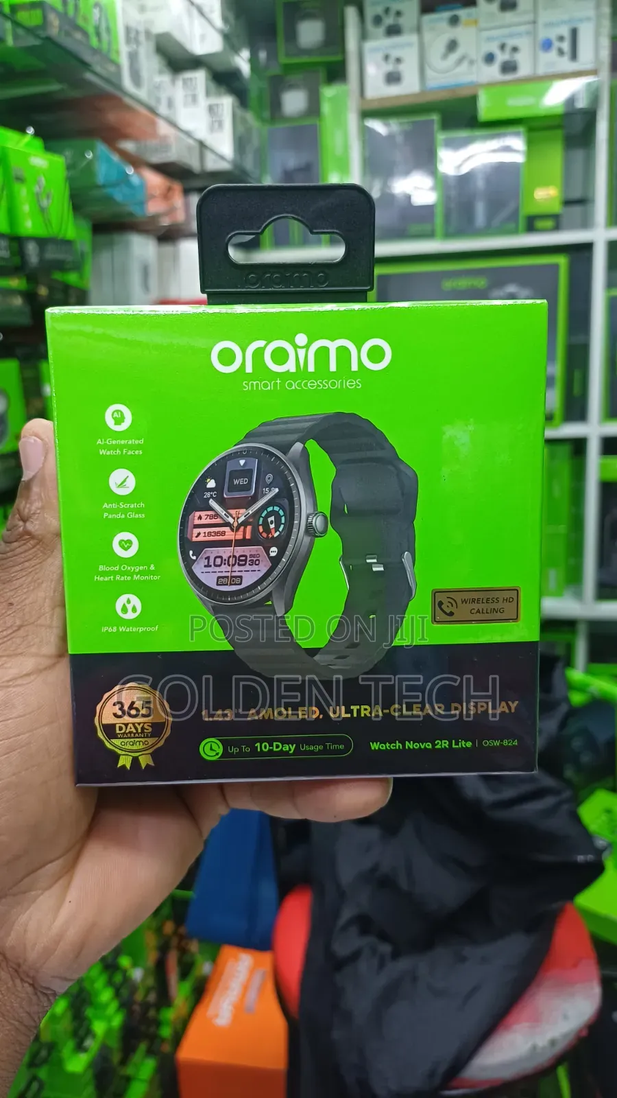 Oraimo Watch Nova 2R Lite 1.43" AMOLED Smart Watch
