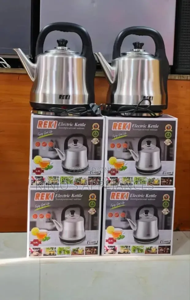 Stainless Reki 6ltrs Electric Kettle