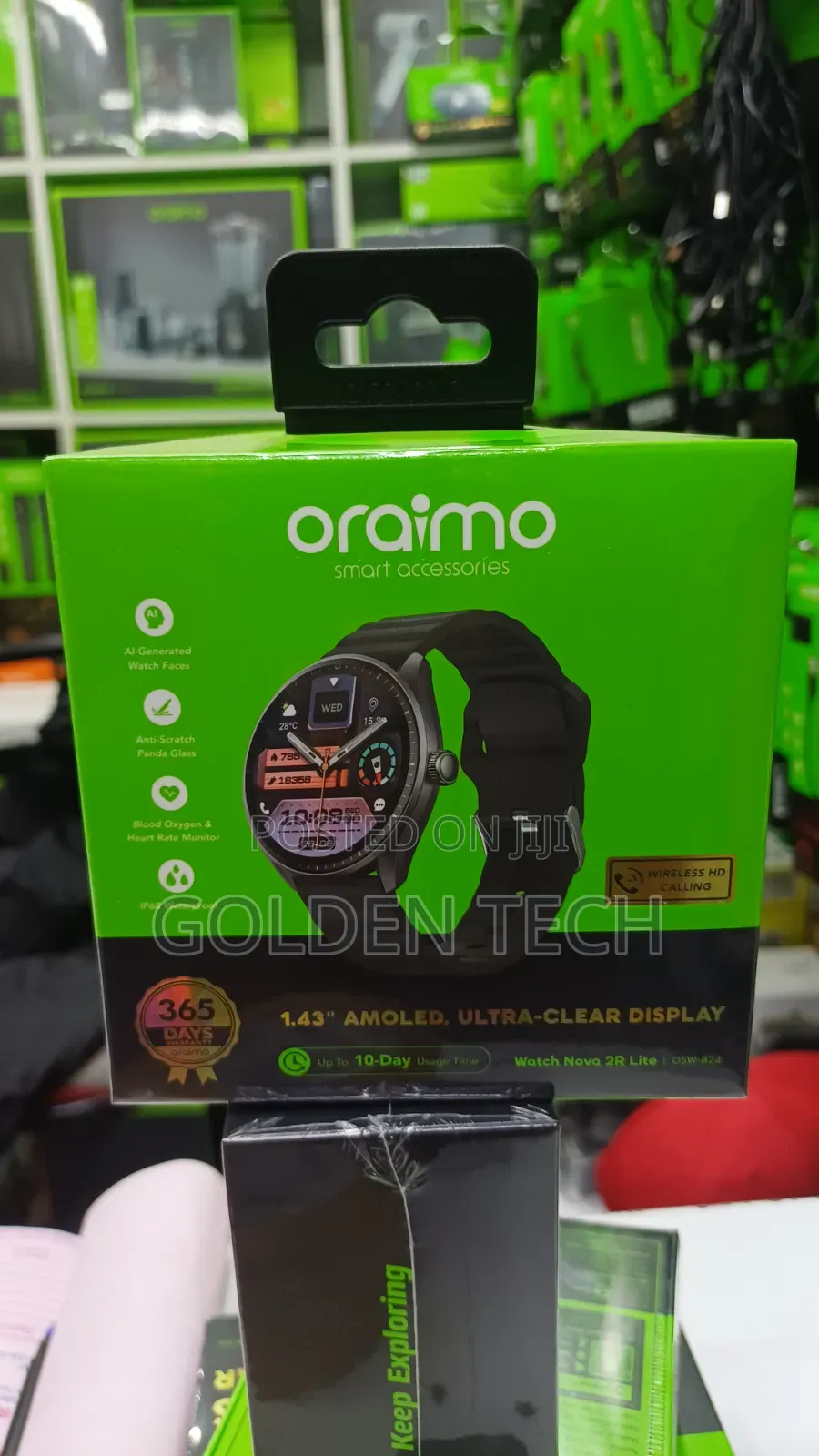 Oraimo Watch Nova 2R Lite 1.43" AMOLED Ip68 Smart Watch