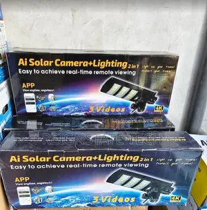 450W Sreetlight 4G Simcard Triple Lens Outdoor PTZ Camera With Sensor