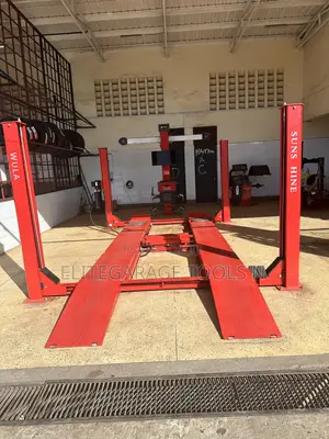 Heavy Duty 3d Alignment System With Four Post Lift
