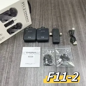 F11-2 Wireless Microphone for Phone Video Recording