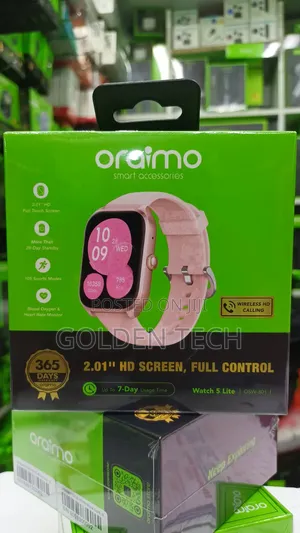 Oraimo Watch 5 Lite Smartwatch Pink OSW-804