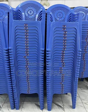 Active Blue Armchair. Plastic