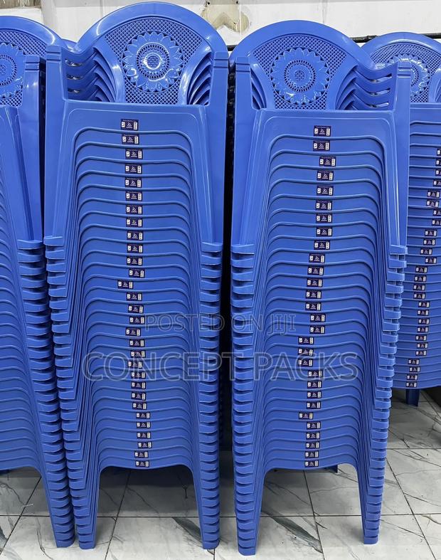 Active Blue Armchair. Plastic