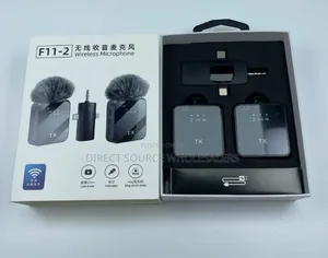F11-2 Wireless Lavalier Mic | Clear Sound Noise Reduction