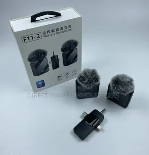 F11-2 Wireless Lavalier Mic | Clear Sound Noise Reduction