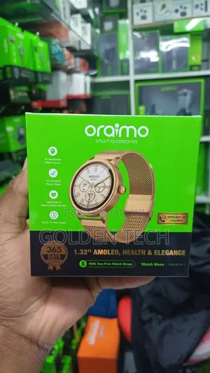 Oraimo Watch Muse OSW-831N Amoled Display Smart Watch
