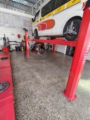 Durable Hydraulic Lifting System 4tns 4post Carlift Machine Sunshine