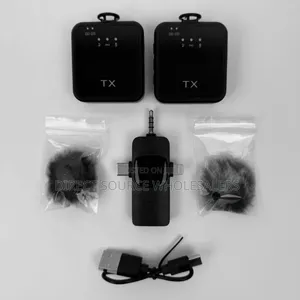 F11-2 Dual Wireless Lavalier Microphone | HD Audio