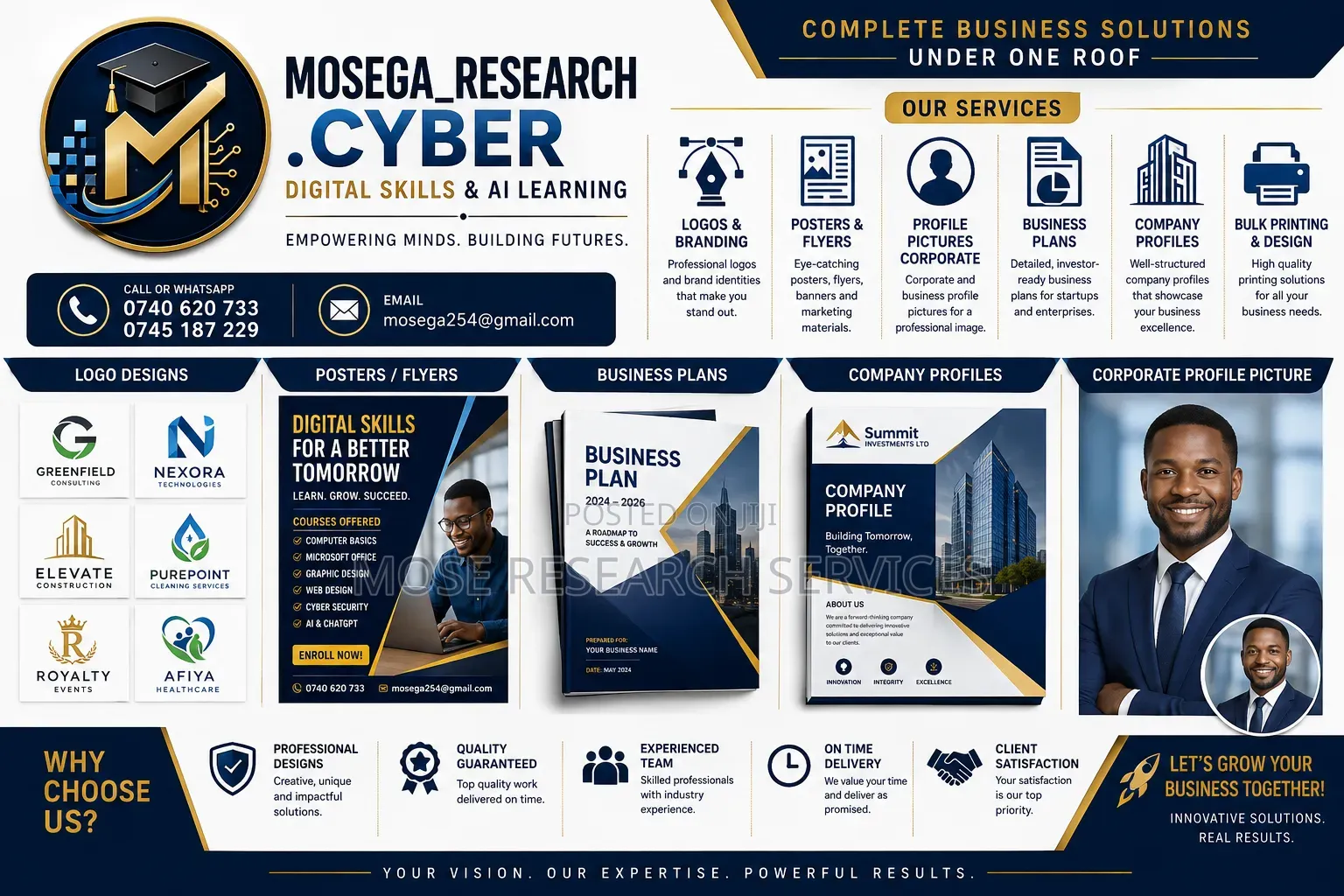 Logos,Company Profiles,Business Plans,Graphics Services