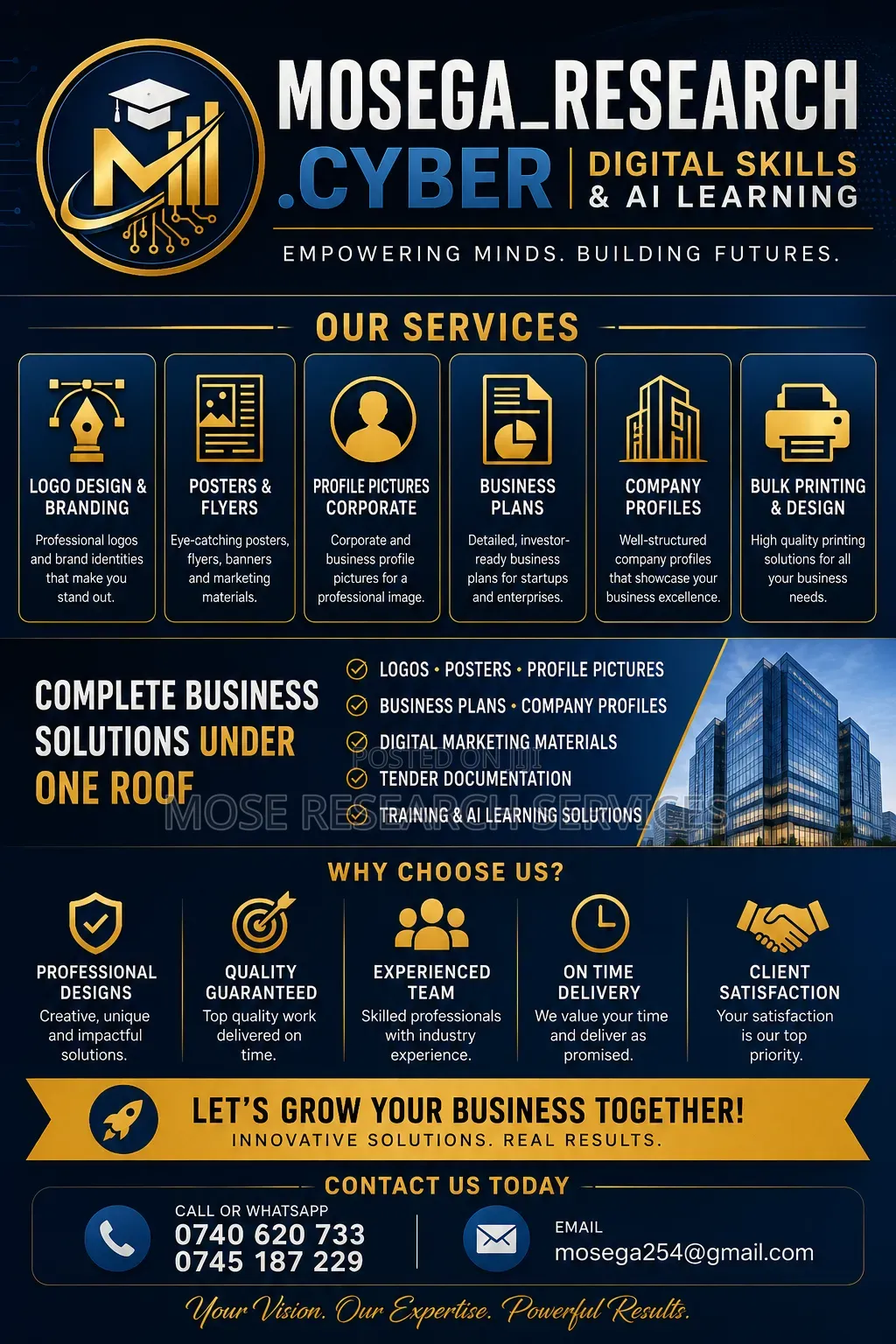 Logos,Company Profiles,Business Plans,Graphics Services